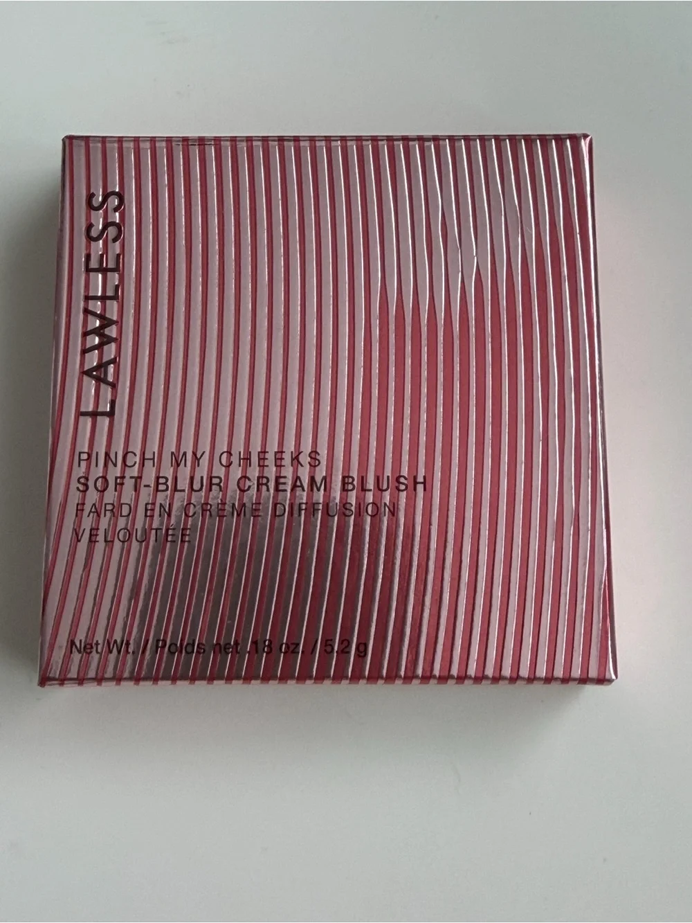 LAWLESS Pinch My Cheeks Soft-Blur Cream Blush – Valentine | Brand New in Box